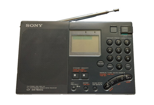 Radio sony icf 7600g - sony,