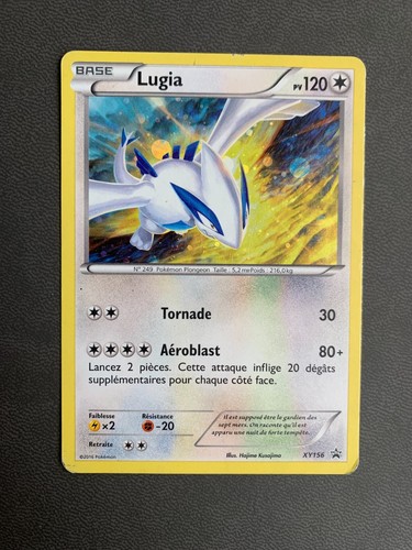 Carte pokémon lugia xy156 - carte,