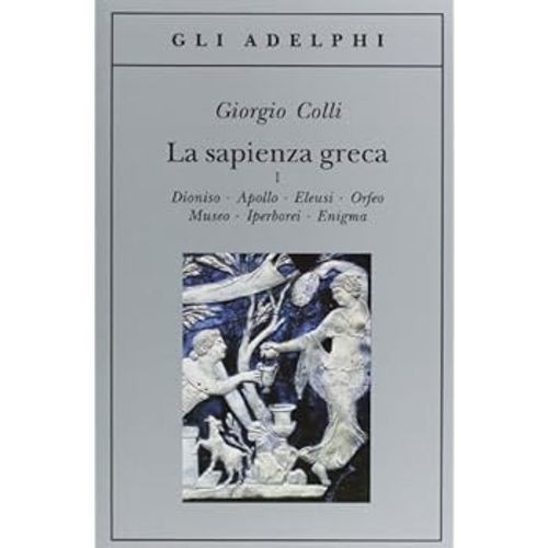 Sapienza greca dioniso - la,