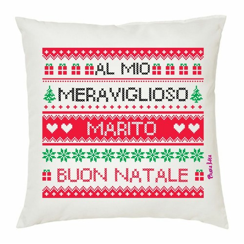 Cuscino 40x40 scritta - al, mio