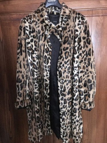 Cappotto sintetico maculato - cappotto,