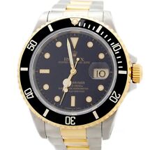 Rolex Submariner Date ref. 16613 Acciaio/Oro Nero Full Set