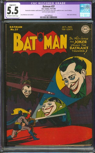 Batman cgc 5 - #37, 5.5