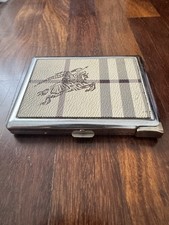 portasigarette Burberry Con Accendino 
