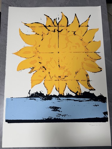 Mario schifano sole mio - schifano, "sole