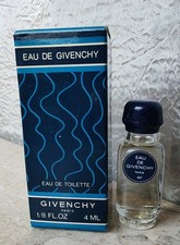 EAU de GIVENCHY miniatura mini profumo 4ml mignon vintage Old Formula