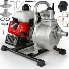 Motopompa a scoppio 1" 8000 litri/ora motore 2 tempi 2 kw 7000 giri/min