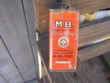 ANTICA SCATOLA POLVERE DA SPARO M.B.- caccia cartucce-BASCHIERI BOLOGNA - piena