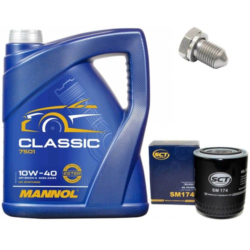 Kit olio motore 10w - 10w-40, 5