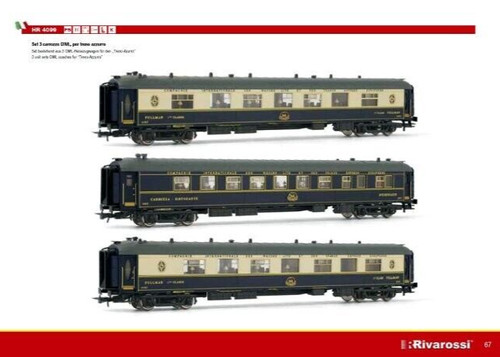 Rivarossi hr4099 set treno - rivarossi,