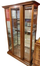 VETRINA CRISTALLIERA STILE CLASSICO NOCE 1 ANTA
