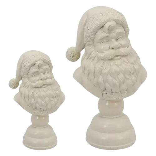 Statua babbo natale mezzo - statua,