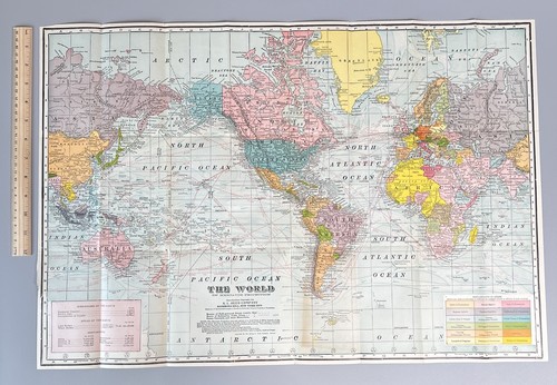 1914 george cram mappa del - cram,