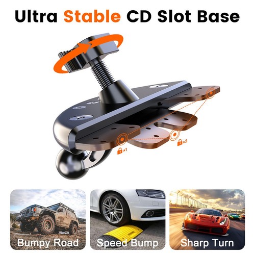 Supporto magnetico slot - , cd