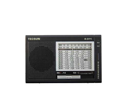 Tecsun 911 fm - r-911, (nero)