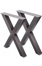 Coppia Piedi Da Tavolo In