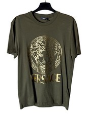 T-shirt Versace verde militare