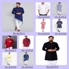 Uomo Kurta Con Pigiama Solido