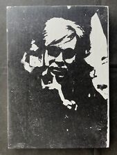 Serigrafia acrilico e inchiostro su tela originale anni 70 firmata ANDY WARHOL