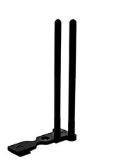 Orecchie a strappo Fox Black