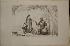 Bartolomeo Pinelli "Donna di