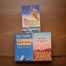 LOTTO 3 LIBRI - Clive Cussler