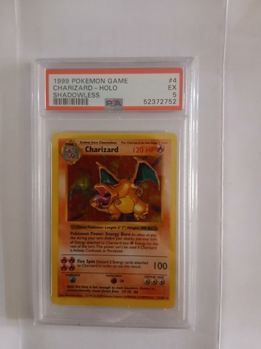 Psa shadowless charizard - shadowless,