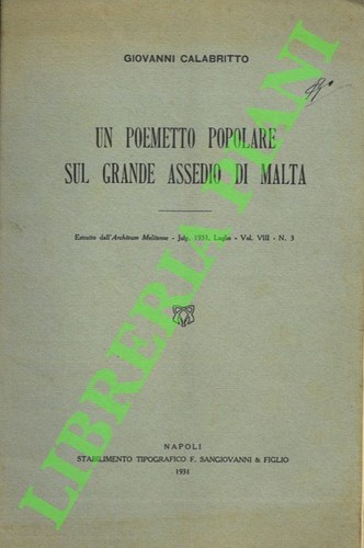 Calabritto giovanni un - giovanni,