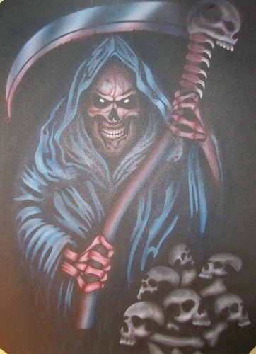 Death sciythe scheletron - sciythe,