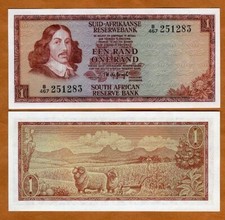 Sudafrica, 1 Rand, ND (1975)