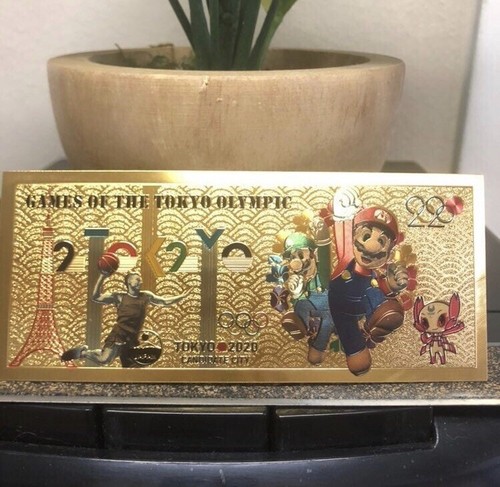Banconota olimpica super mario - banconota,