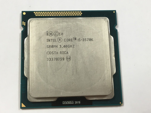 Intel core 3570k sr0pm - intel,