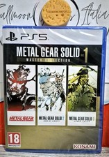 METAL GEAR SOLID MASTER COLLECTION VOL.1 PS5 COPERTINA E GIOCO IN ITALIANO NUOVO