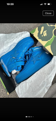 Scarpe ginnastica bape - da, blu