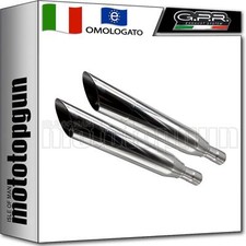 scarico omologato acciaio gpr slash per harley davidson sportster 883 2012 12