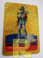 Sirio Il Dragone 136 ® Gold Holo ® Cavalieri Dello Zodiaco Lamincards 2008 ® EX