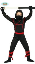 Costume Carnevale Ninja Nero