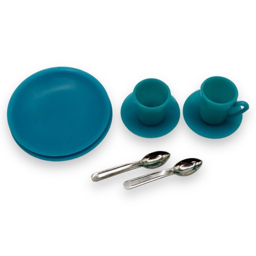 Set tè vintage barbie - vintage, blu