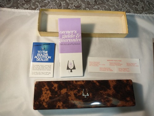 Mini vetrina accutron scatola - accutron,,