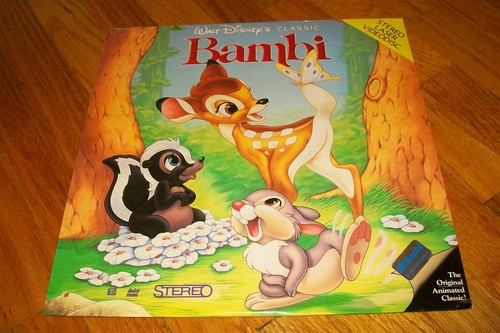 Bambi laserdisc brand - ld, new
