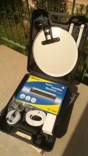 Kit parabola con valigetta per - kit,