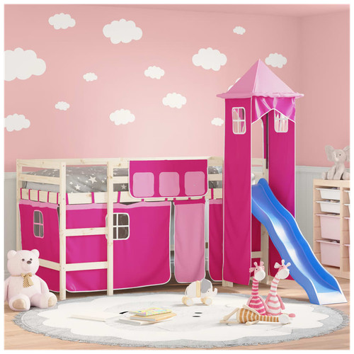 Set tenda letto - loft, rosa