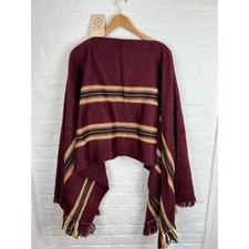 Poncho maglione Gamboa lana di