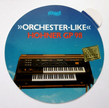 Adesivo pubblicitario Hohner