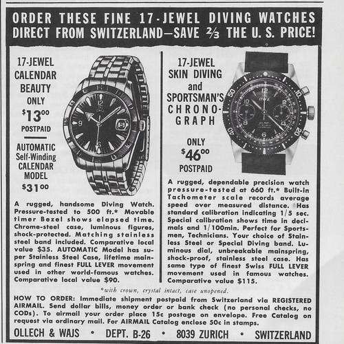 Orologio cronografo subacqueo