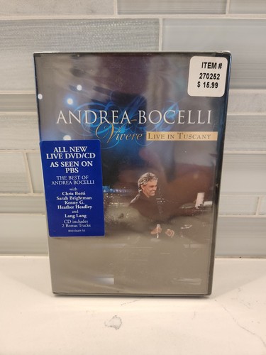 New andrea bocelli vivere live - new,
