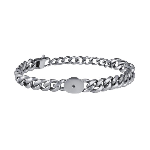 Bracciale uomo breil black - uomo,