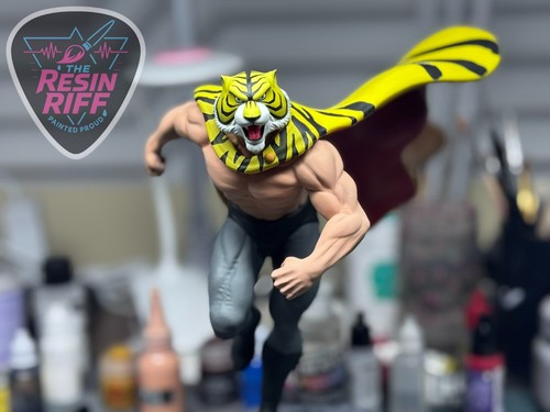 Uomo tigre statua - tigre,