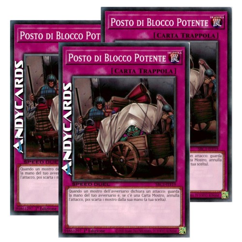Posto blocco potente - 3x,