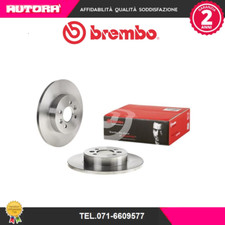 Coppia disco freno posteriore